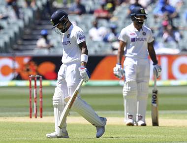 AUS vs IND, 1st Test: Probably didn't have enough intent in the batting today, says Virat Kohli (Source: Twitter)