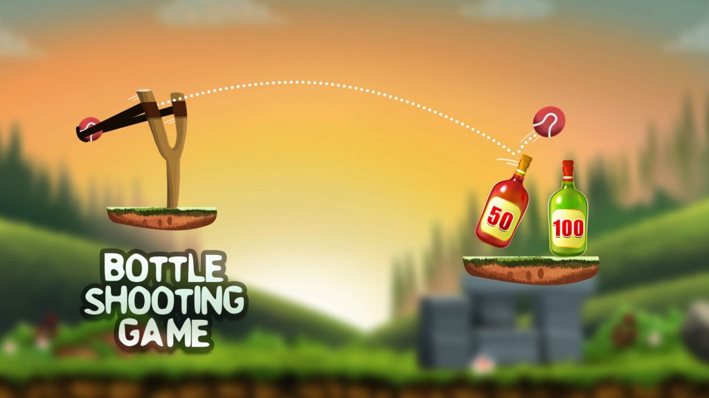 Bottle Shooting Game