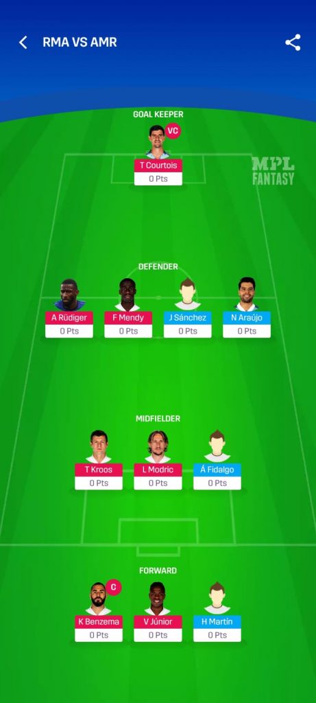 RMA vs AMR, Club Friendly 2022/23: MPL Preview, Predictions & Fantasy Team