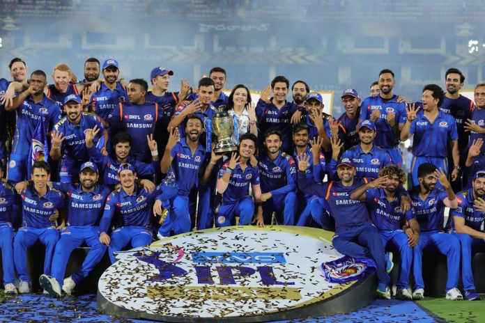The collective IPL points table all season from 2008 to 2023 is topped by five-time champions Mumbai Indians