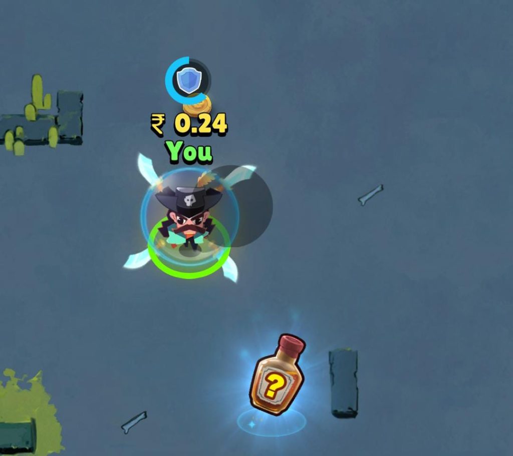 Power Ups in Survivor Loot Game