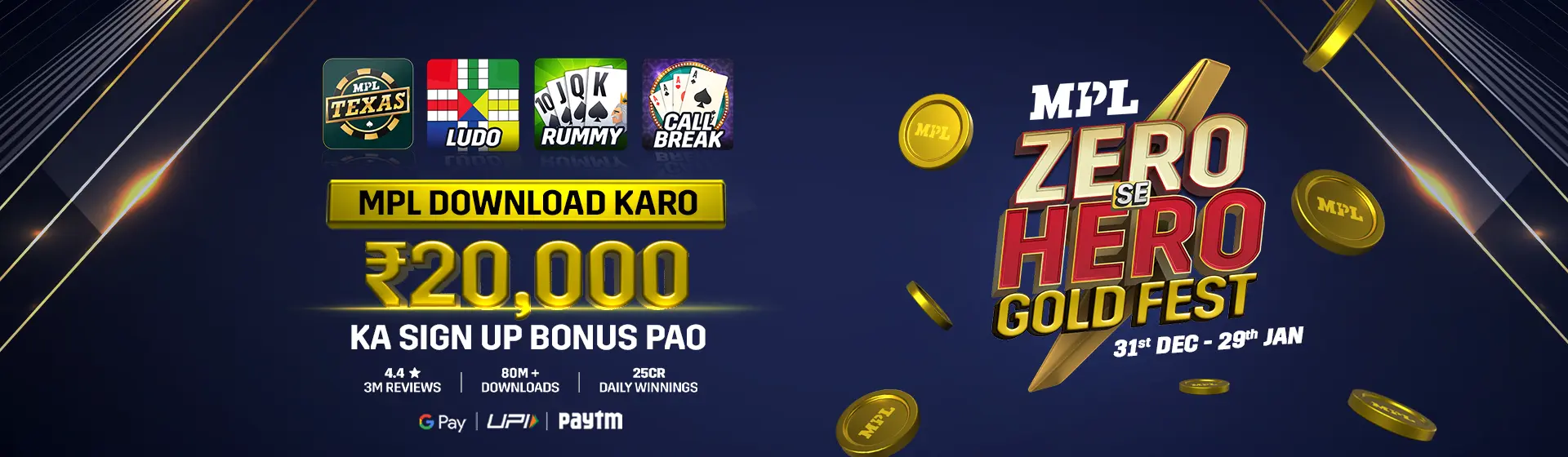 Mobile Premier League (MPL) | Download Games, Play & Win Money